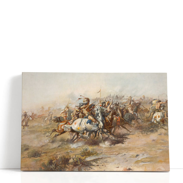 The Custer Fight, 1903 - Canvas Print Wall Art