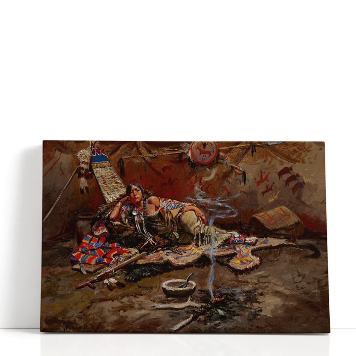 Waiting and Mad, 1899 - Canvas Print Wall Art