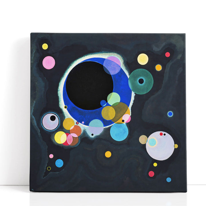 Several Circles - Canvas Print Wall Art