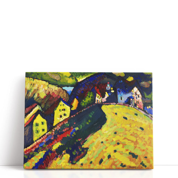 Houses at Murnau, 1909 - Canvas Print Wall Art