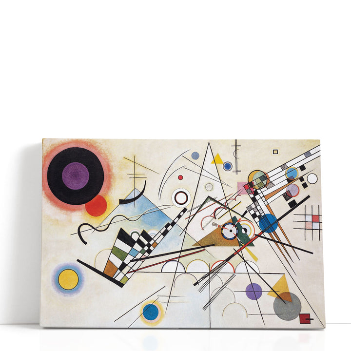 Composition VIII, 1923 - Canvas Print Wall Art