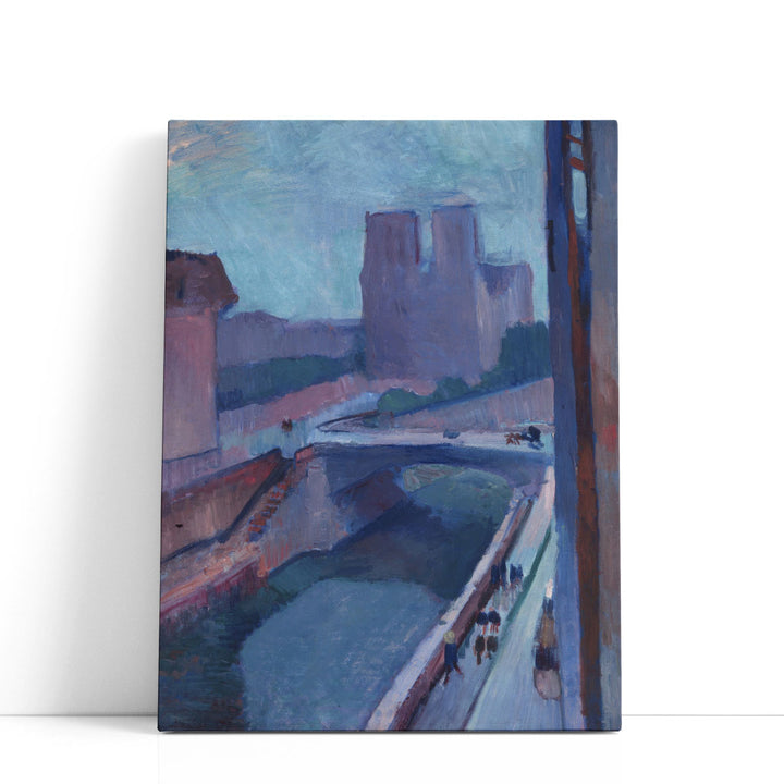Notre-Dame, Une Fin D'apres-Midi - Canvas Print Wall Art