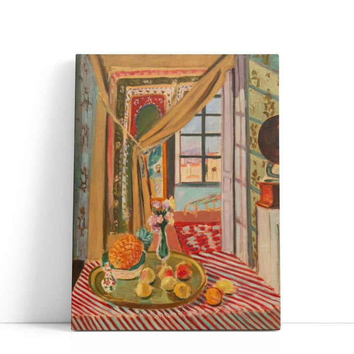 Interior with Phonograph - Canvas Print Wall Art