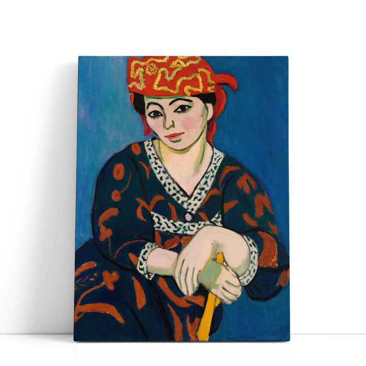 Red Madras Headdress, 1907 - Canvas Print Wall Art