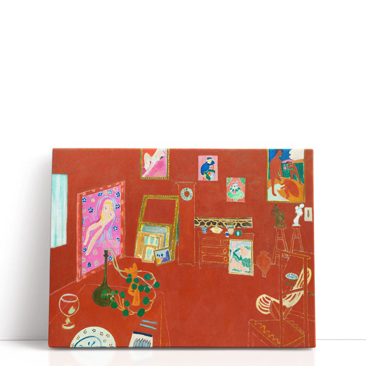 The Red Studio - Canvas Print Wall Art