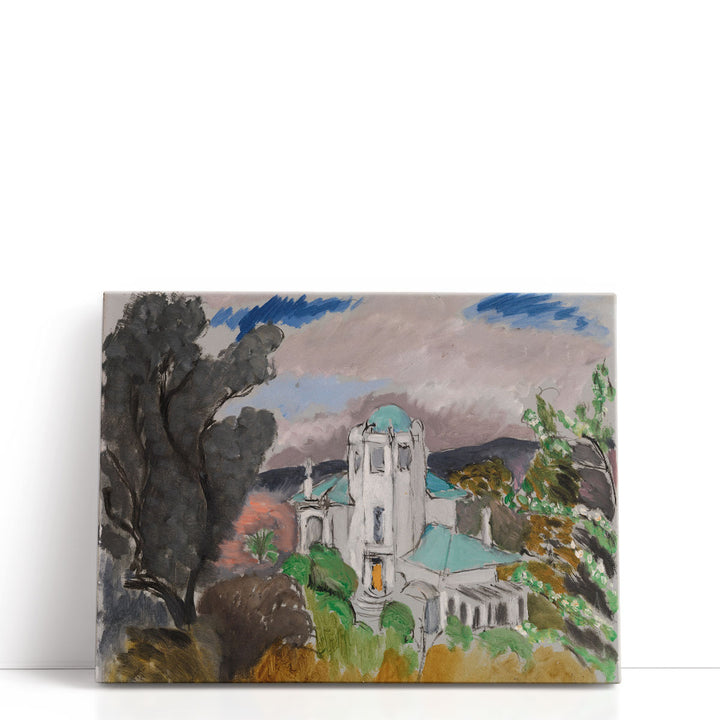 Blue Villa, 1918 - Canvas Print Wall Art