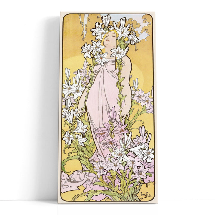 The Flowers, Lily, 1898 - Canvas Print Wall Art