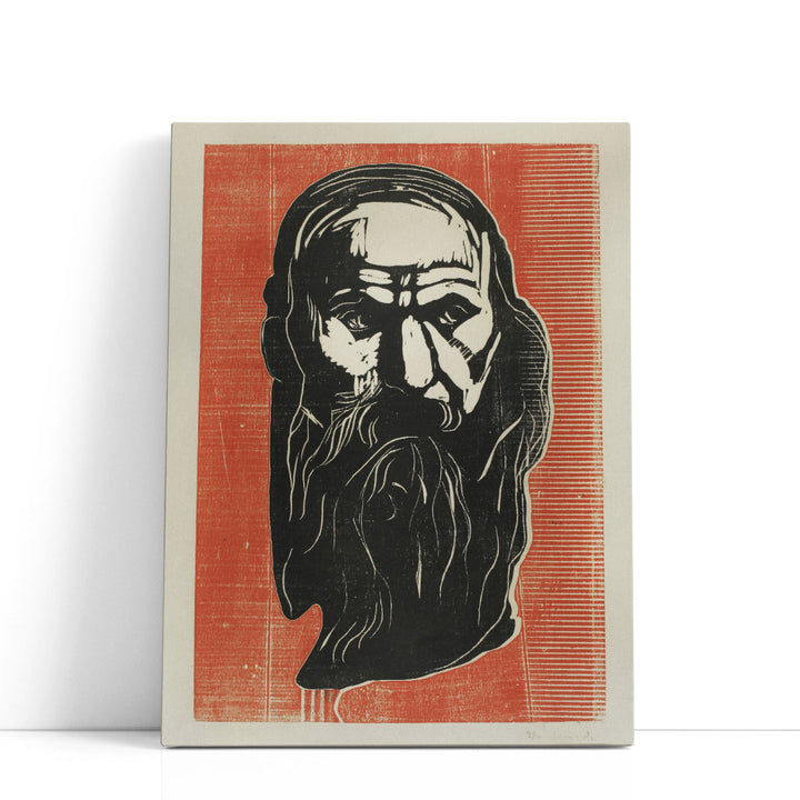 Head of an Old Man with Beard, 1902 - Canvas Print Wall Art