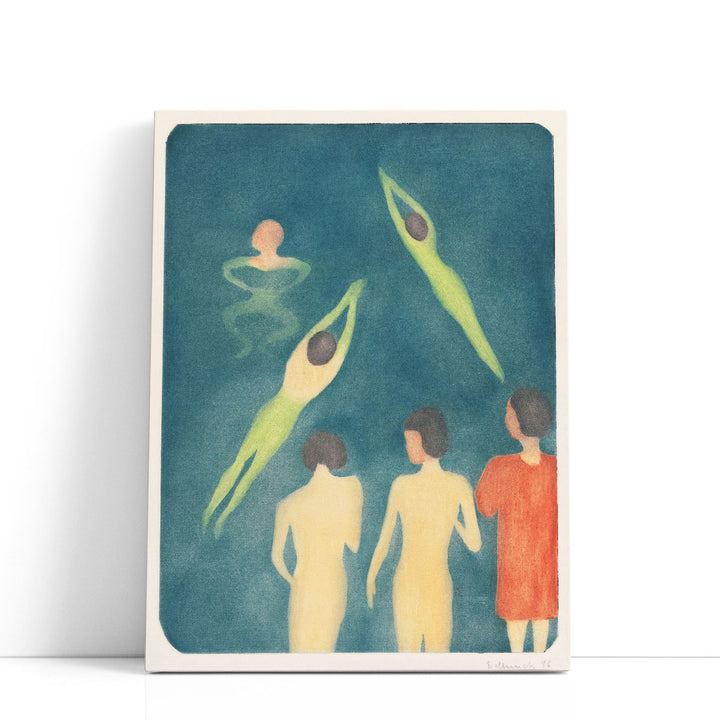 Boys Bathing, 1896 - Canvas Print Wall Art
