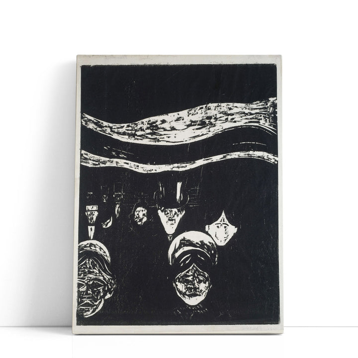 Anxiety, 1896- Canvas Print Wall Art