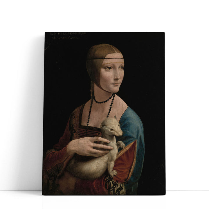 Lady with an Ermine, 1490 - Canvas Print Wall Art