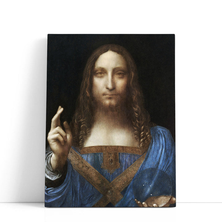 Salvator Mundi, 1500 - Canvas Print Wall Art