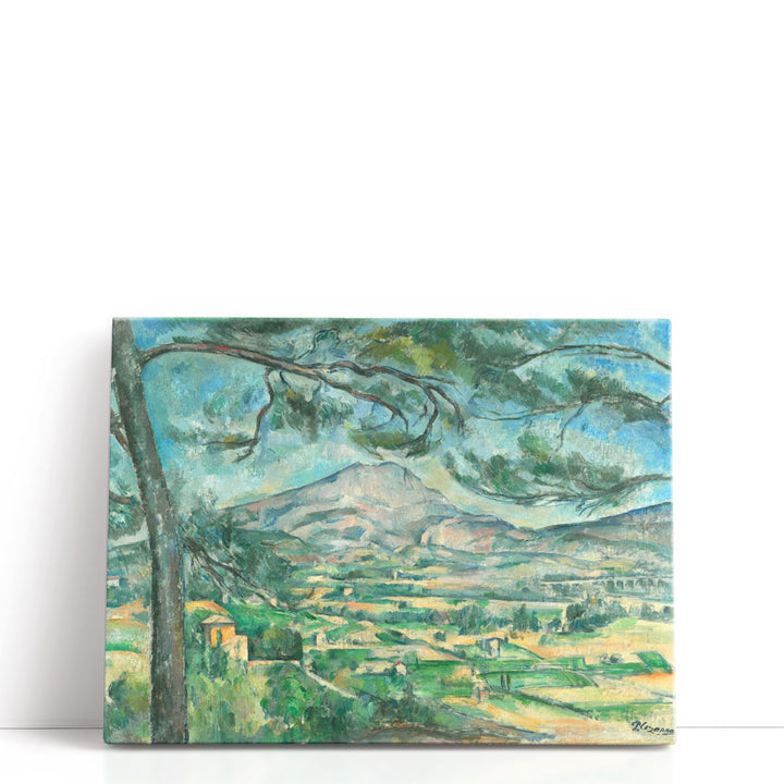 Mont Sainte-Victoire with Large Pine - Canvas Print Wall Art