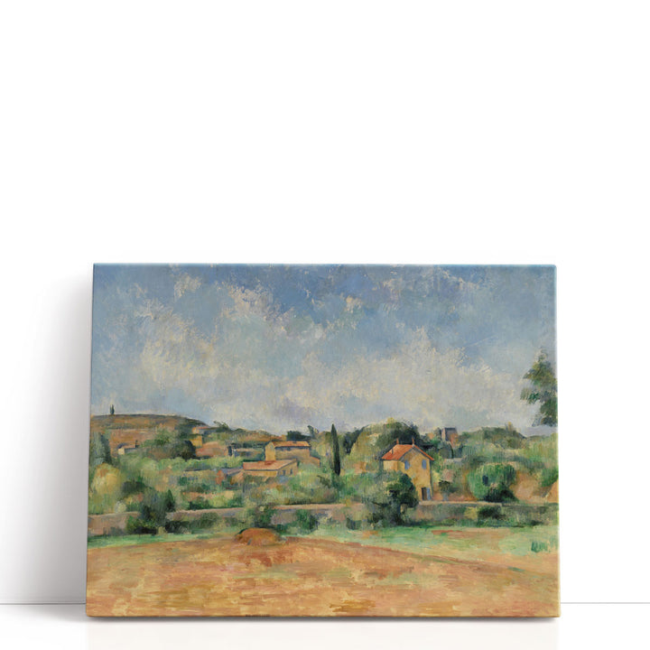 The Bellevue Plain or The Red Earth - Canvas Print Wall Art