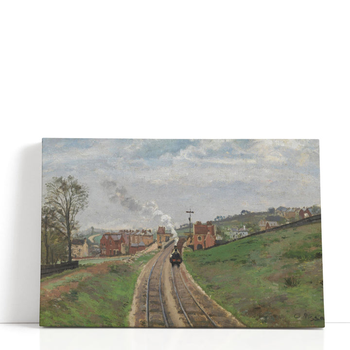 Lordship Lane Station, 1871 - Canvas Print Wall Art