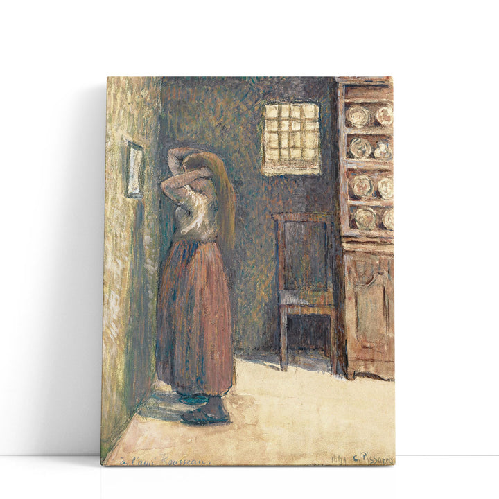 Young Peasant at Her Toilette, 1888 - Canvas Print Wall Art