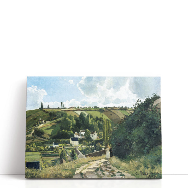 Jalais Hill, Pontoise, 1867 - Canvas Print Wall Art
