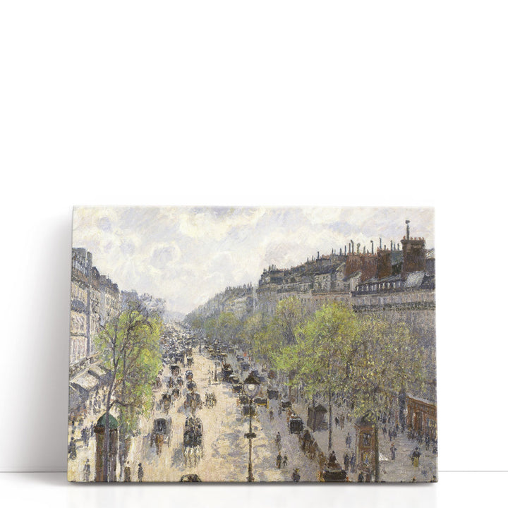 Boulevard Montmartre, Spring - Canvas Print Wall Art