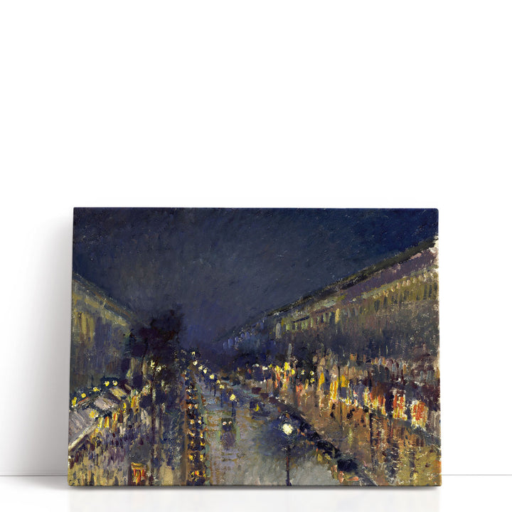 The Boulevard Montmartre - Canvas Print Wall Art