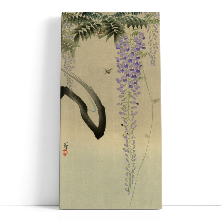 Wisteria and Bee, 1930 - Canvas Print Wall Art
