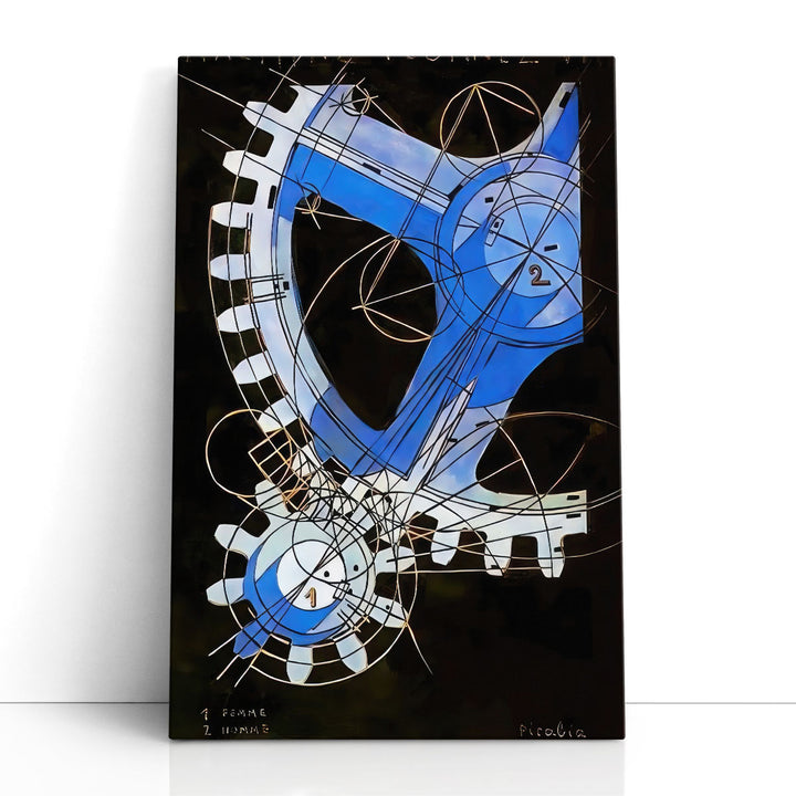 Machine Turn Quickly, 1917 - Canvas Print Wall Art