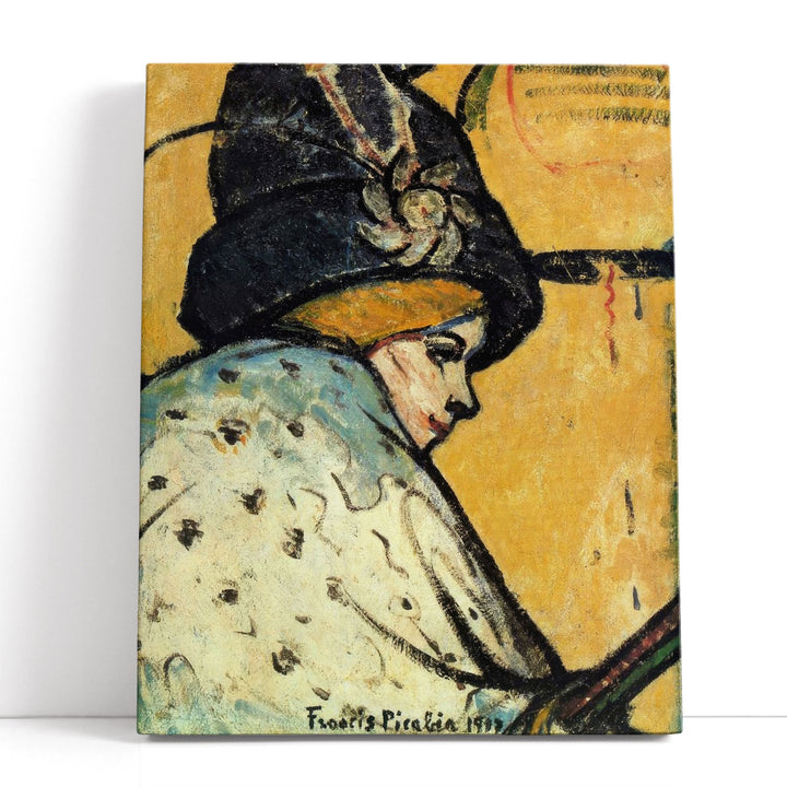Portrait de Jeanne Marie Bourgeois - Canvas Print Wall Art