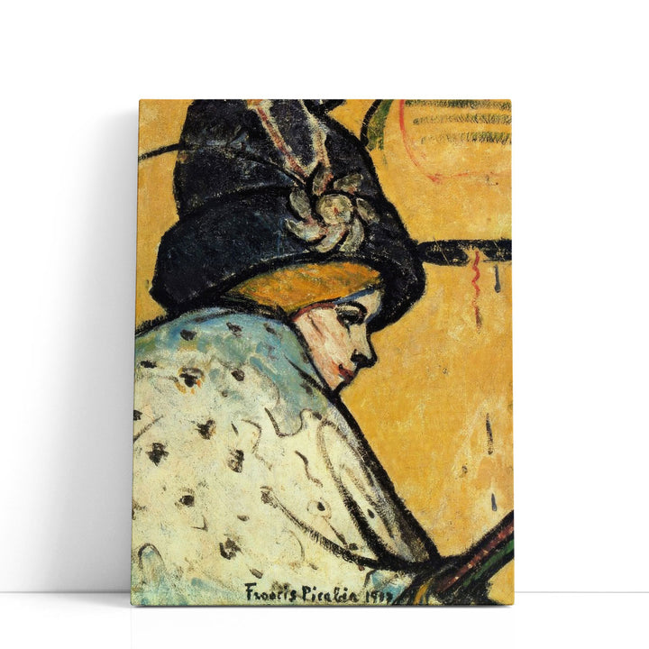 Portrait de Jeanne Marie Bourgeois - Canvas Print Wall Art