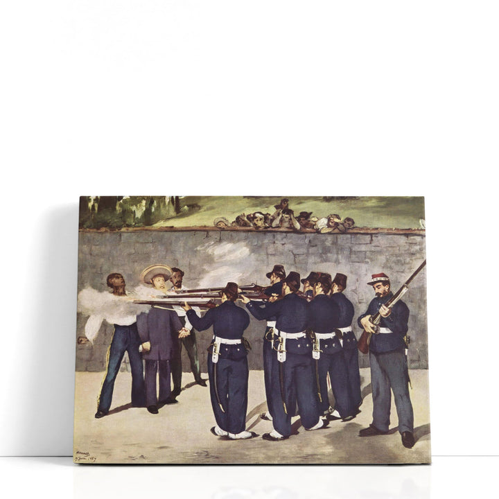 The Execution of Emperor Maximilian - Canvas Print Wall Art
