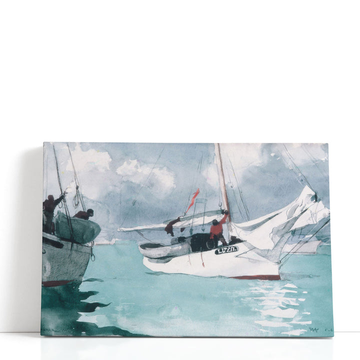 Fishing Boats, Key West- Canvas Print Wall Art