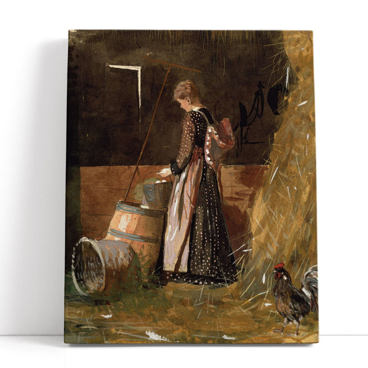 Fresh Eggs, 1874 - Canvas Print Wall Art