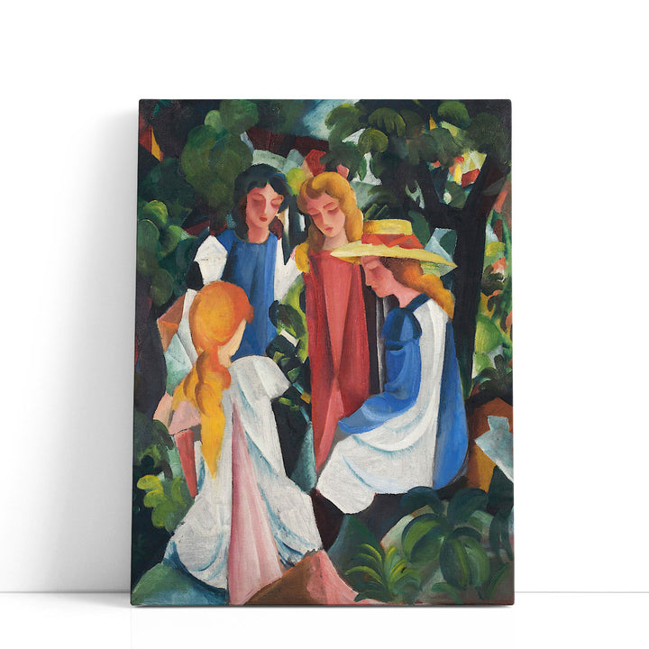 Four Girls, 1912-1913 - Canvas Print Wall Art
