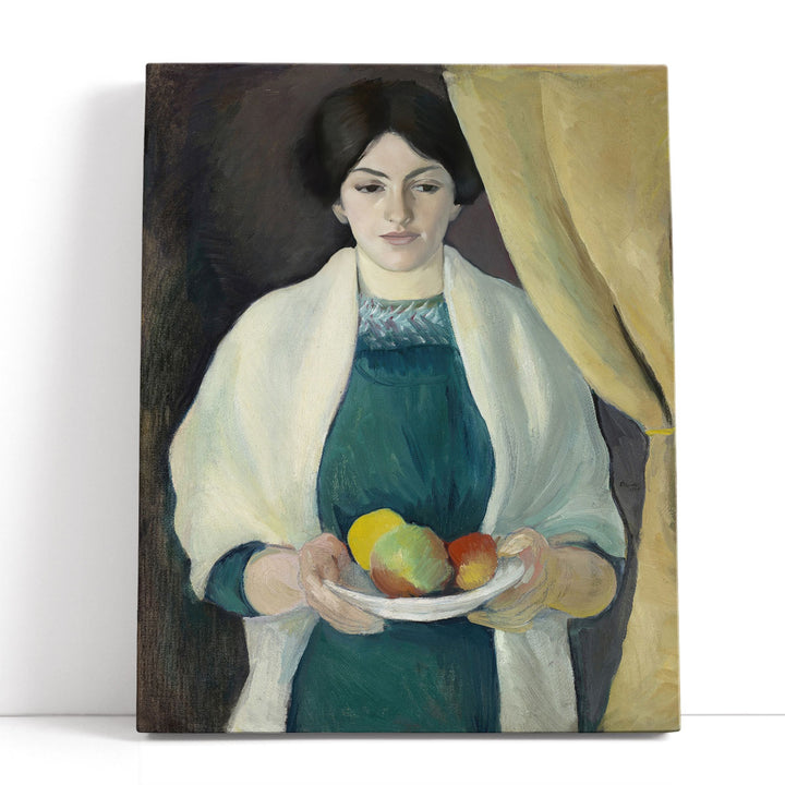 Portrait with Apples, 1909 - Canvas Print Wall Art