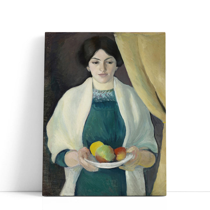 Portrait with Apples, 1909 - Canvas Print Wall Art