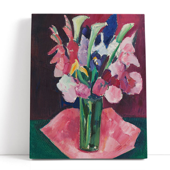 Flowers in a Vase - Canvas Print Wall Art