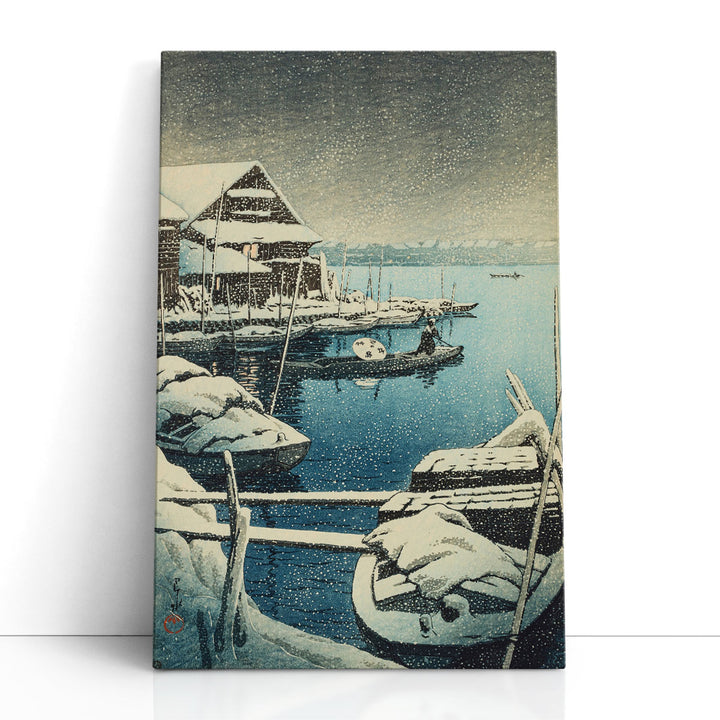 Snow at Mukojima, 1931 - Canvas Print Wall Art