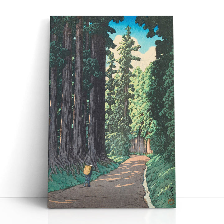 The Road to Nikko, 1930 - Canvas Print Wall Art