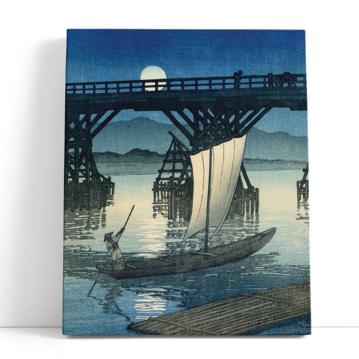 Asahi Bridge, Ojiya - Canvas Print Wall Art