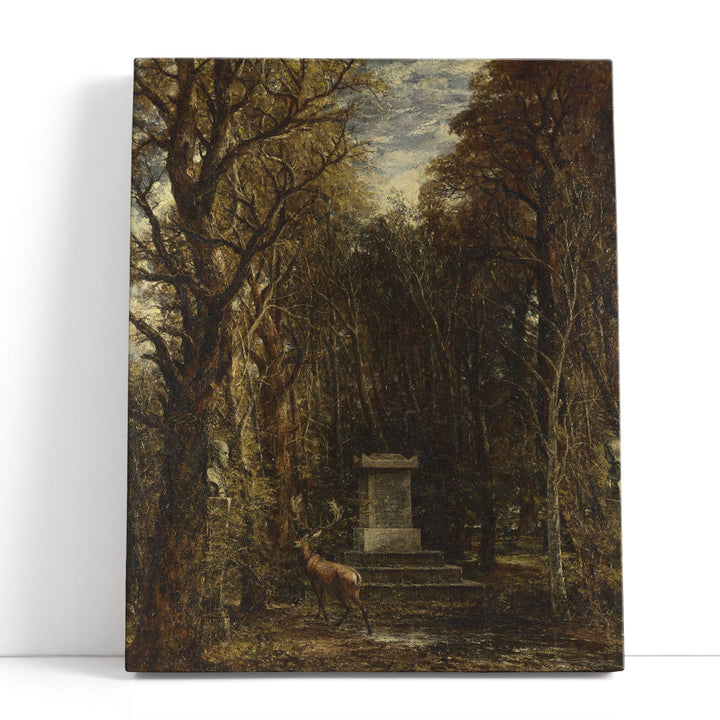 Cenotaph to the Memory of Sir Joshua Reynolds - Canvas Print Wall Art