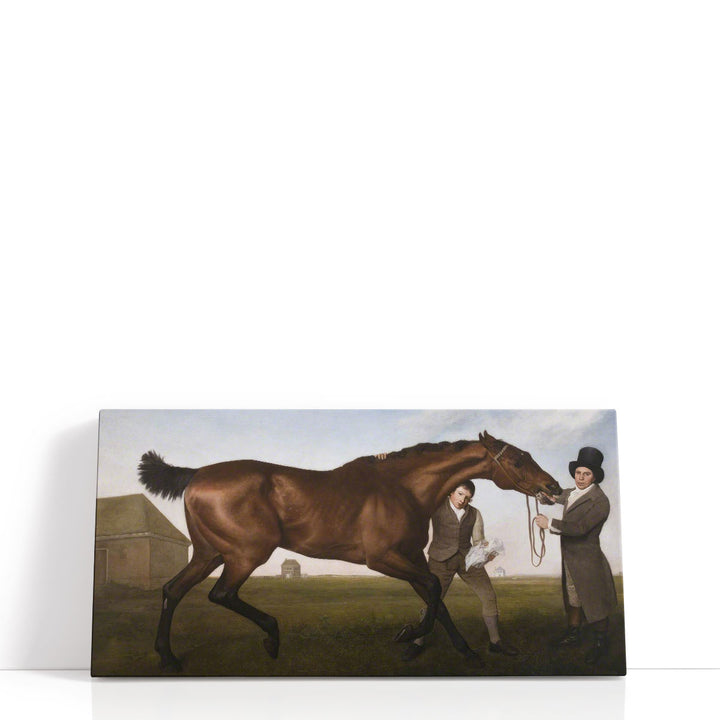 Hambletonian, Rubbing Down - Canvas Print Wall Art