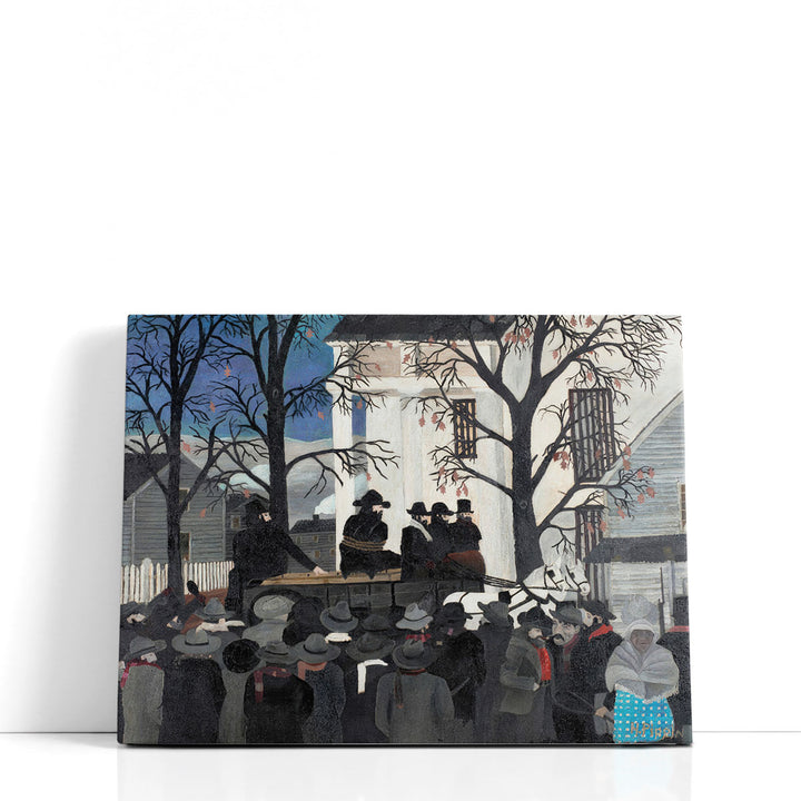 John Brown Going to His Hanging, 1942 - Canvas Print Wall Art