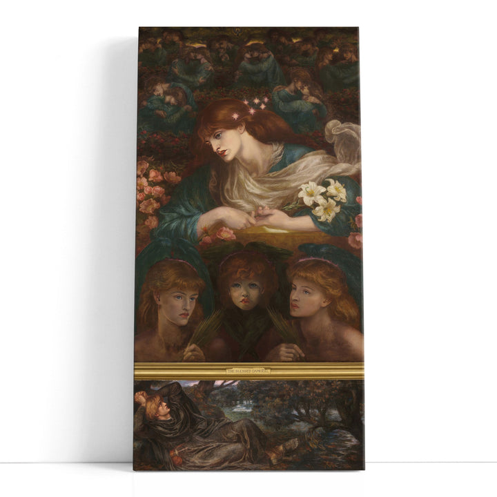 The Blessed Damozel - Canvas Print Wall Art