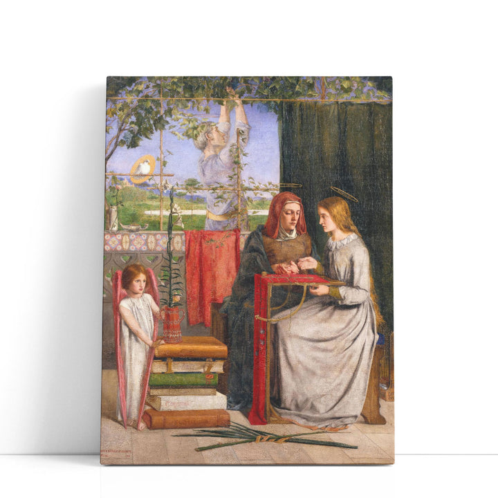 The Girlhood of Mary Virgin - Canvas Print Wall Art