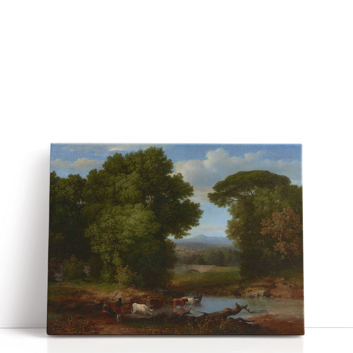 A Bit of the Roman Aqueduct - Canvas Print Wall Art
