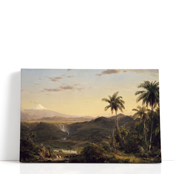 View of Cotopaxi - Canvas Print Wall Art