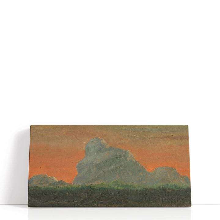 Iceberg Against Evening Sky, 1859 - Canvas Print Wall Art