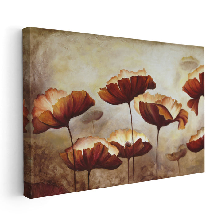 Those Poppies - Canvas Print Wall Art