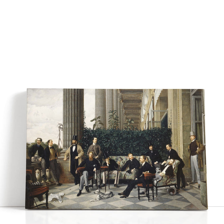The Circle Of The Rue Royale, 1868 - Canvas Print Wall Art