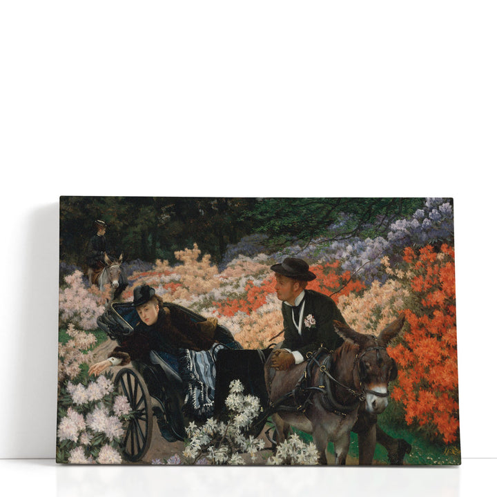 The Morning Ride - Canvas Print Wall Art