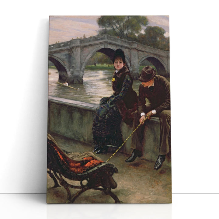 Richmond Bridge, 1878 - Canvas Print Wall Art