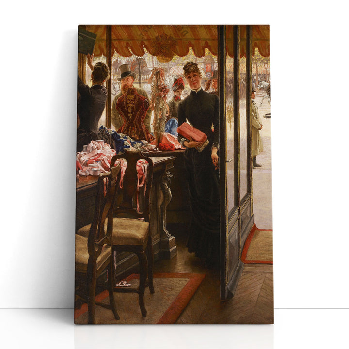 The Shop Girl - Canvas Print Wall Art